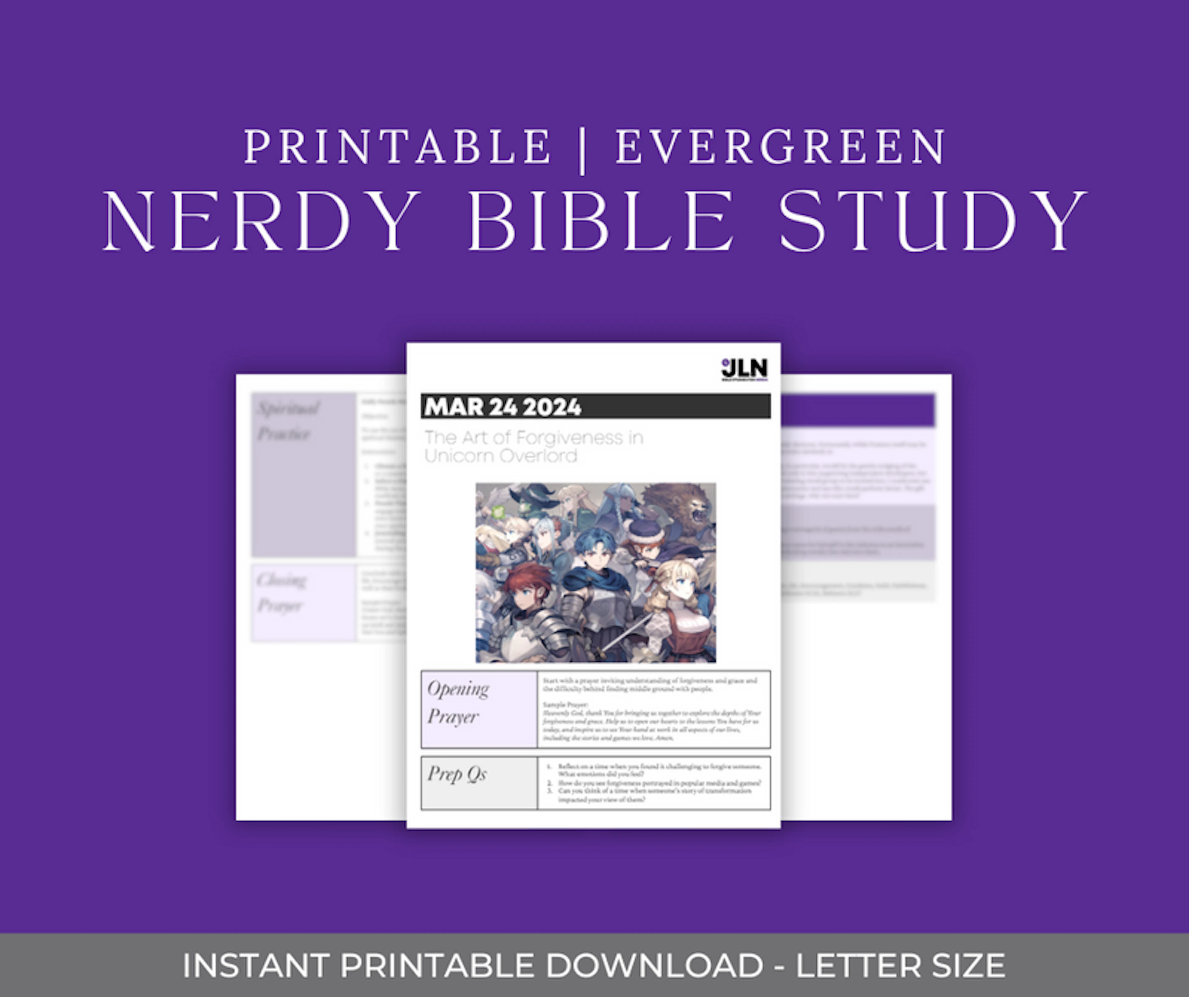 Nerdy Bible Study - March 24th, 2024