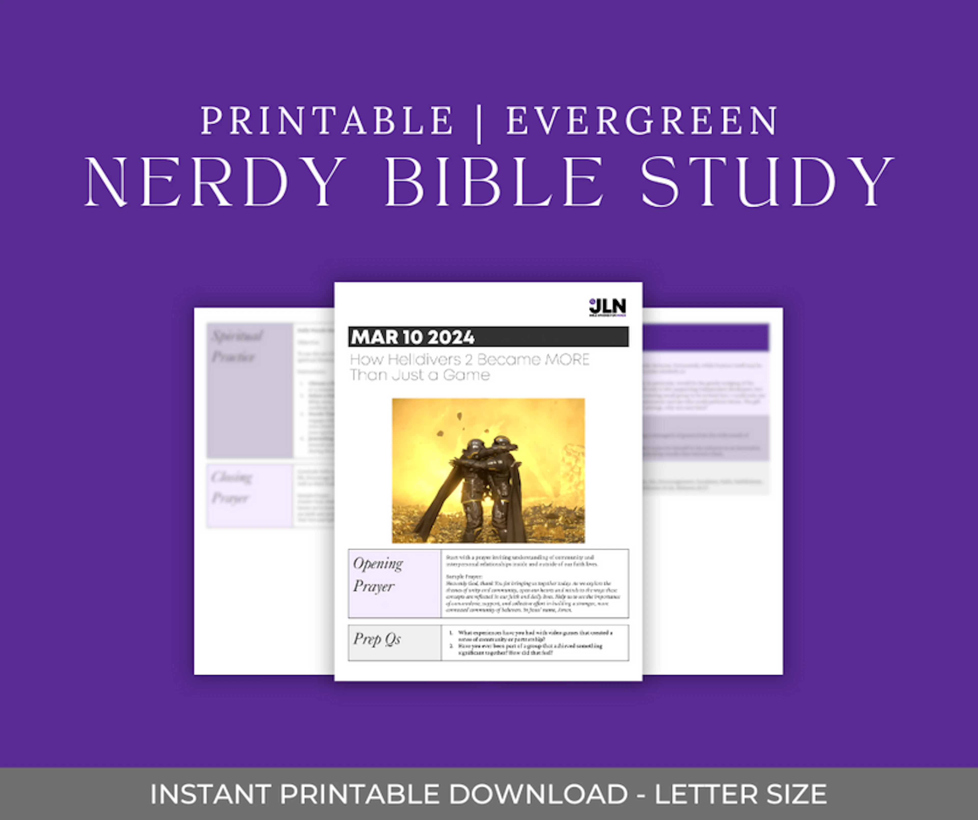 Nerdy Bible Study - March 10th, 2024