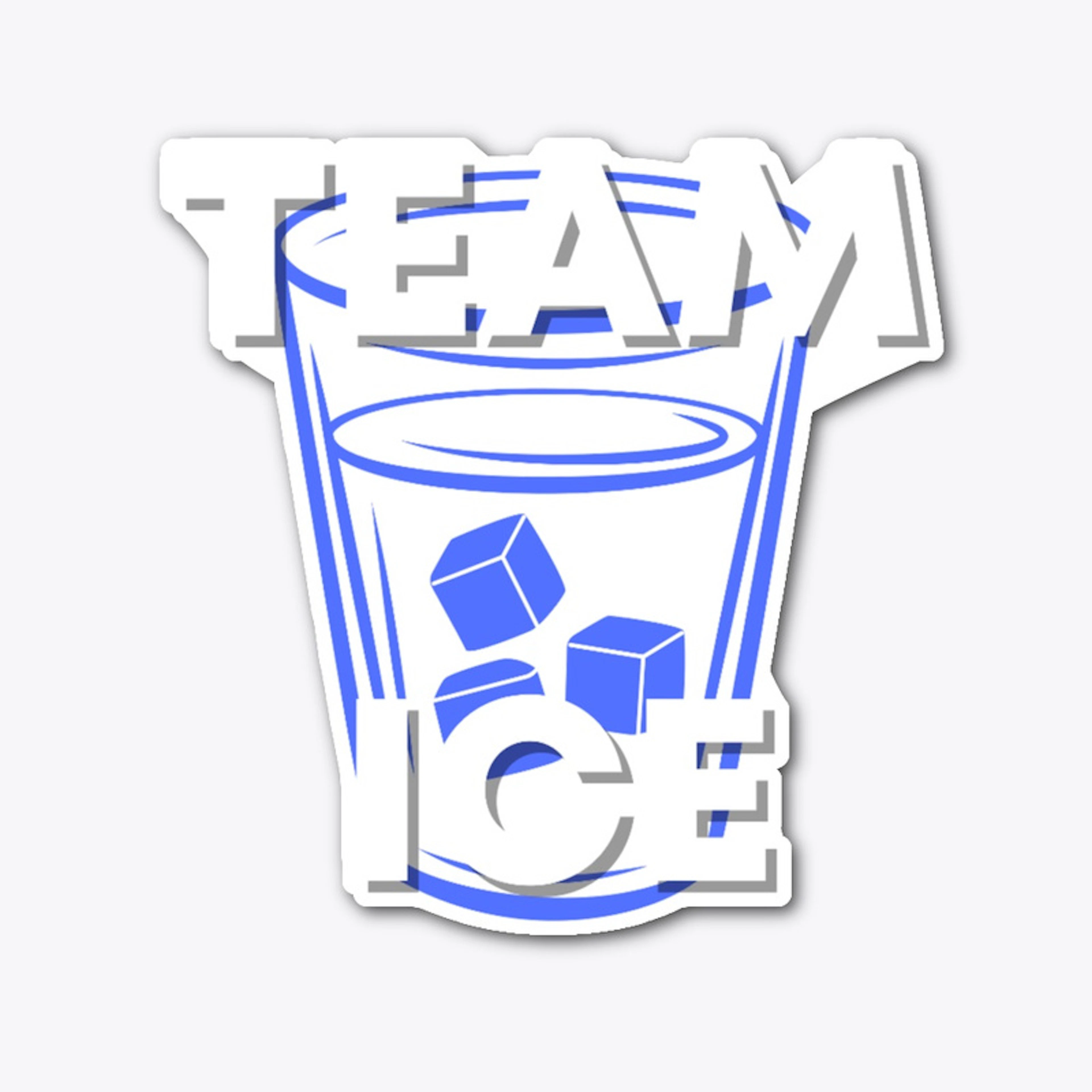 Team Ice Water Bottle