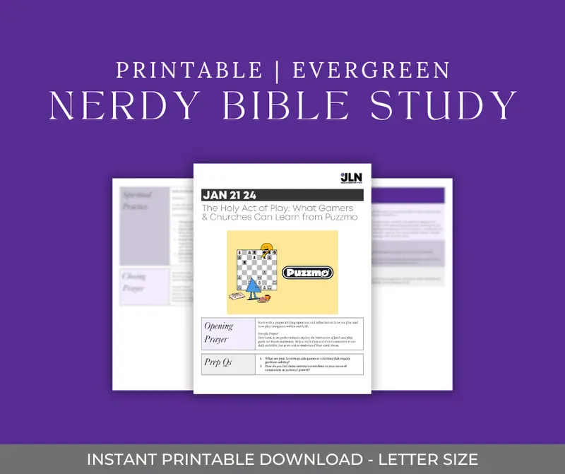 Nerdy Bible Study - January 21st, 2024