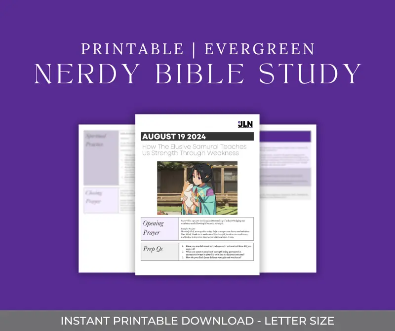 Nerdy Bible Study - August 19th, 2024